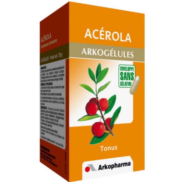 Arkopharma Arkogélules Acerola 45 gélules