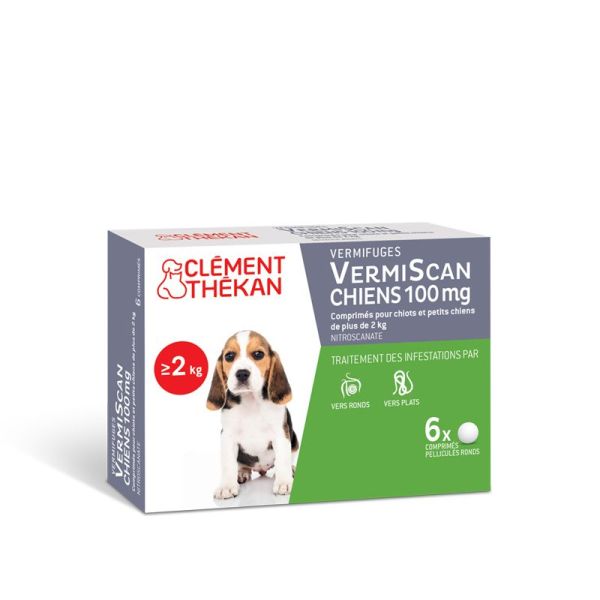 Vermiscan Chiots Et Petits Chiens Cpr