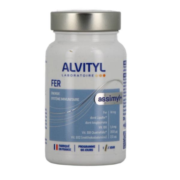 Alvityl Assimyl+ Fer 60 gélules