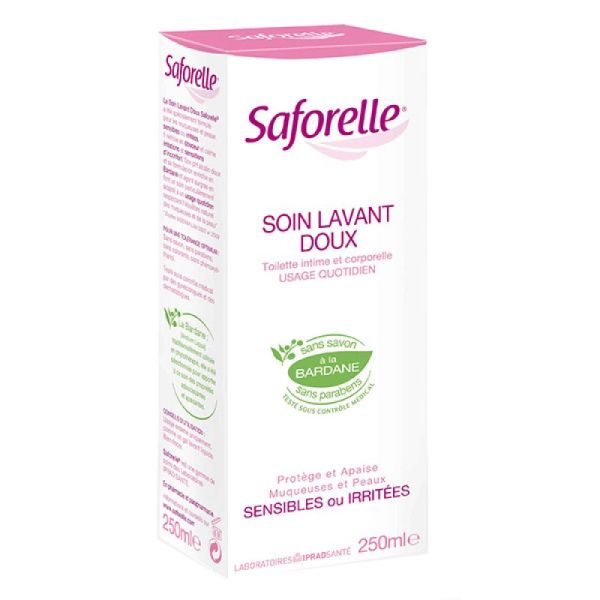Soin Lavant Doux Toilette Intime et Corporelle 500 ml SAFORELLE