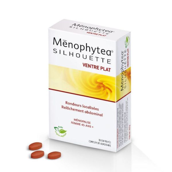 MENOPHYTEA SILHOUETTE VENTRE PLAT Complément alimentaire minceur et fermeté Boîte/30