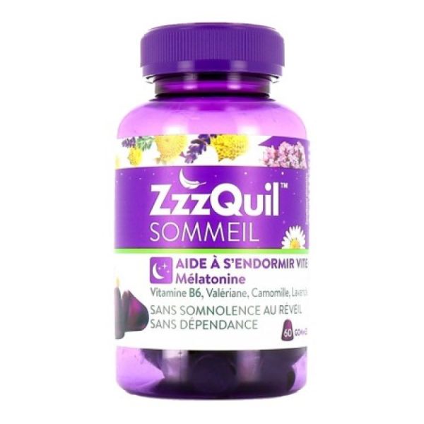 ZzzQuil Sommeil 60 gommes