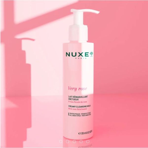 Nuxe Very Rose Lait démaquillant onctueux