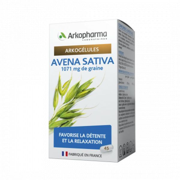 Arkopharma Arkogélules Avena sativa 45 gélules