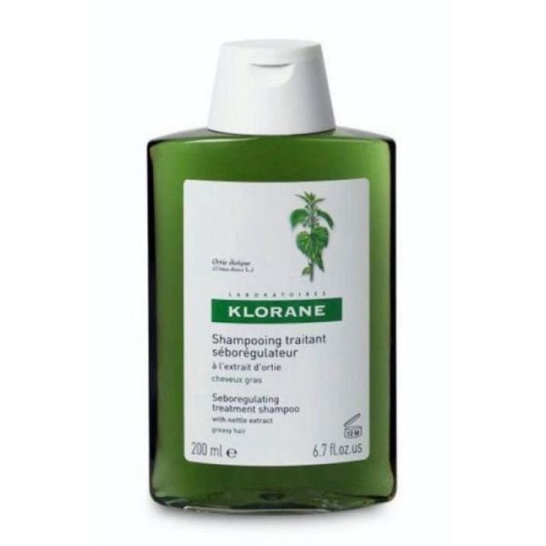 KLORANE Shampooing traitant seboregulateur à l'ortie 200 ml