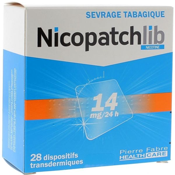 Nicopatchlib 14mg/24h Disp 28