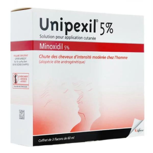 Unipexil 5% solution 3 x 60 ml