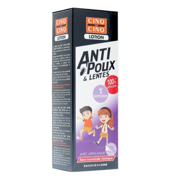 Cinq sur Cinq Lotion Anti Poux et Lentes