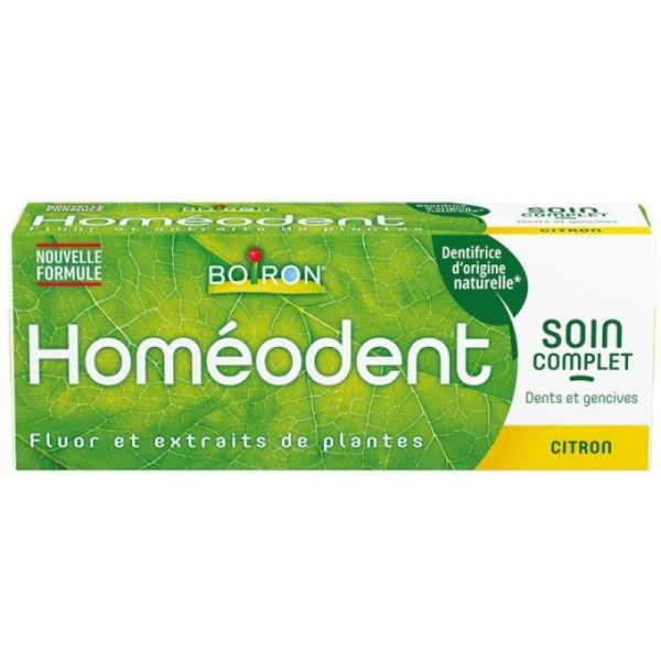 HOMEODENT Soin complet dents et gencives, arôme citron T/75ml