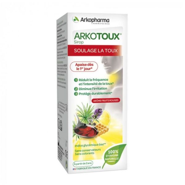 SIROP SOULAGE LA TOUX 140ML ARKOTOUX ARKOPHARMA