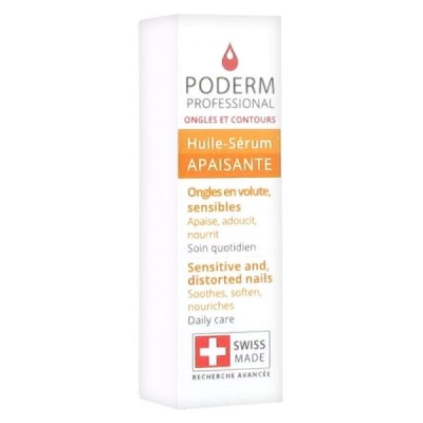 Poderm Huile Apaisante Ongles Sensibles Fl8ml