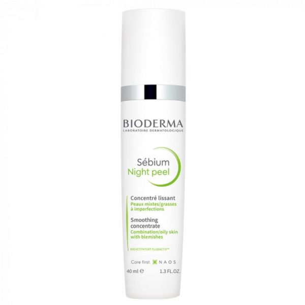 BIODERMA SÉBIUM NIGHT PEEL CONCENTRÉ LISSANT 40 ML