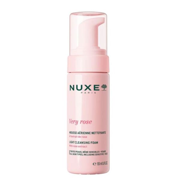 Nuxe Very Rose mousse aérienne nettoyante