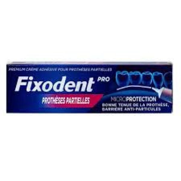 Fixodent Pro prothèses partielles 40g