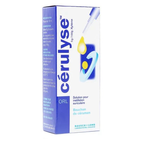 Cérulyse solution auriculaire 10 ml