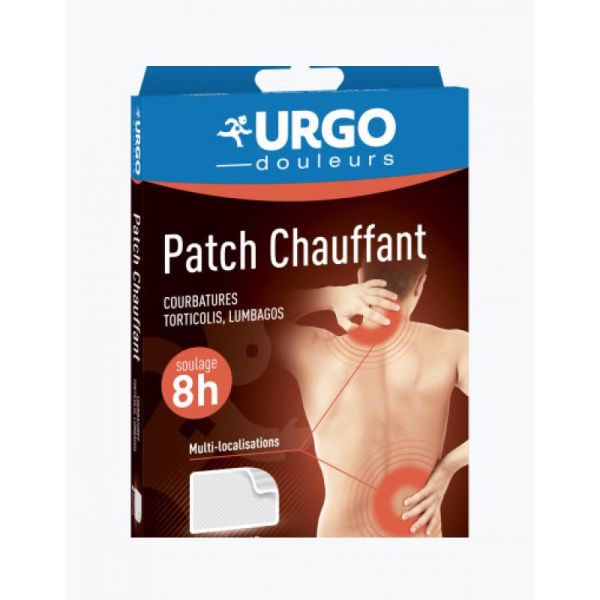 URGO PATCH CHAUFFANT DOULEURS MUSCULAIRES 2 PATCHS