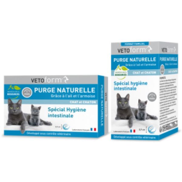 Vetoform Purge Naturelle Chat Cpr Bt50