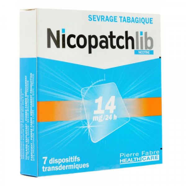 Nicopatchlib 14mg/24h Disp 7