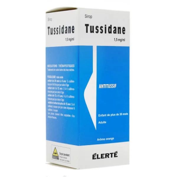 Tussidane 1,5mg/ml sirop 250 ml