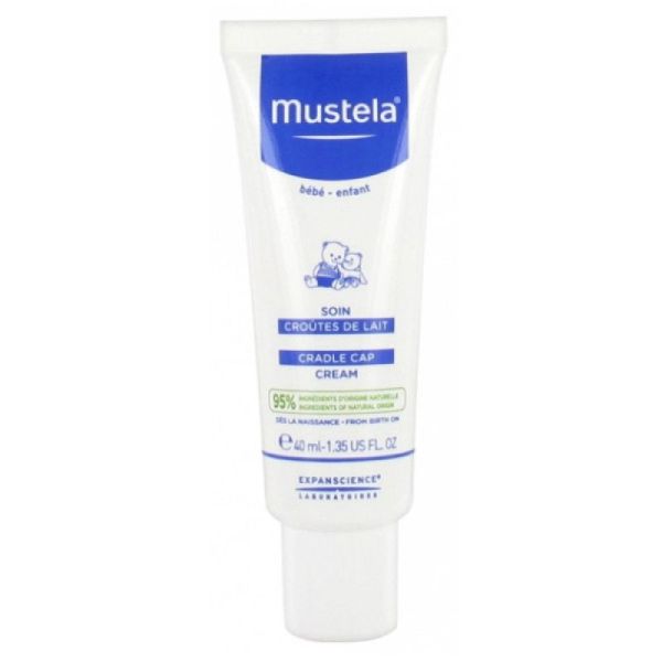 Mustela soin croûtes de lait 40ml