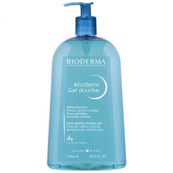 Bioderma Atoderm Gel Douche Nettoyant Douceur 1 L