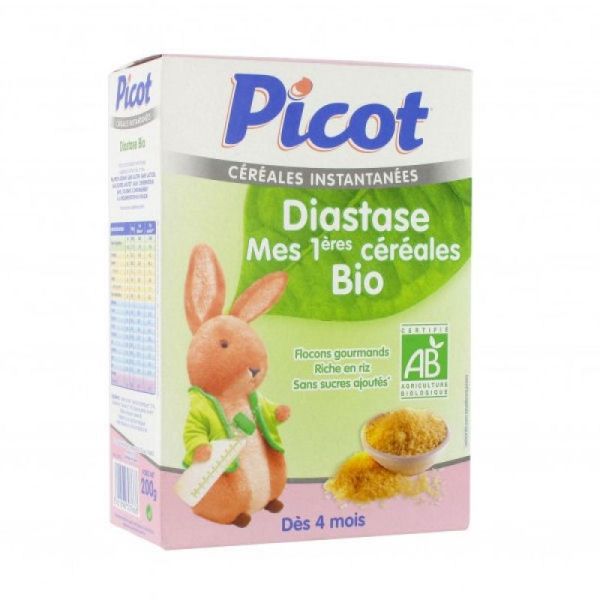 PICOT DIASTASE  Céréale infantile instantanée diastasée 200 g