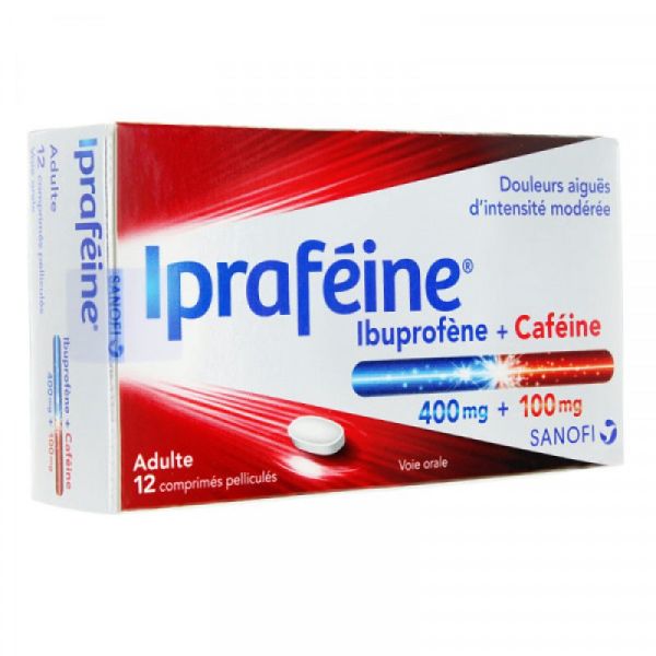 Iprafeine 400mg/100mg Cpr Bt12