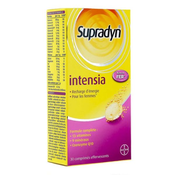 Supradyn Intensia 30 Comprimés