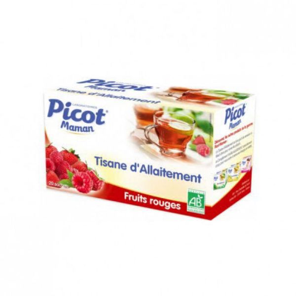 PICOT MAMAN TISANE D'ALLAITEMENT FRUITS ROUGES