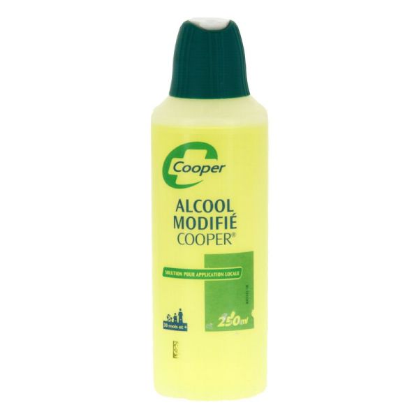 ALCOOL MODIFIE COOPER, solution pour application cutanée 125 ml