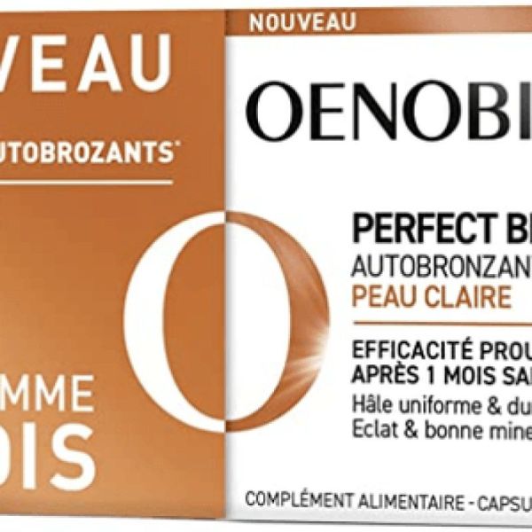 Oenobiol Perfect Bronze Autobronzant Peau Claire Lot de 2