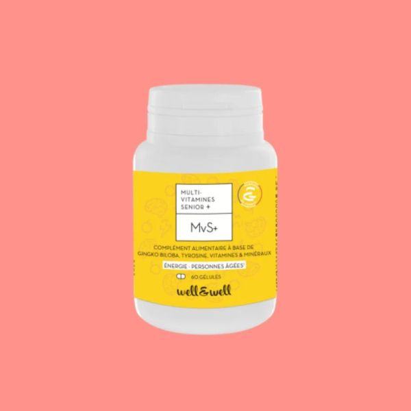 Well & Well Multivitamines Senior MvS+ 60 gélules