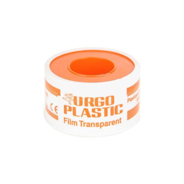 URGOPLASTIC Sparadrap plastique transparent, hypoallergénique, microperforé