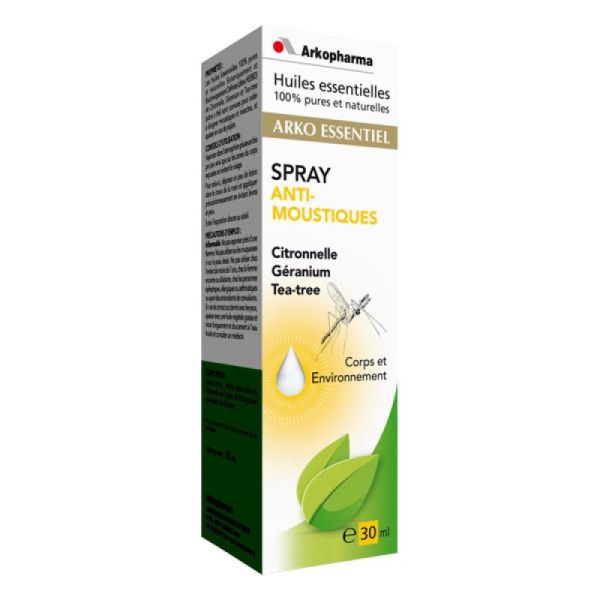Arkopharma Arko Essentiel Spray anti-moustiques 30ml