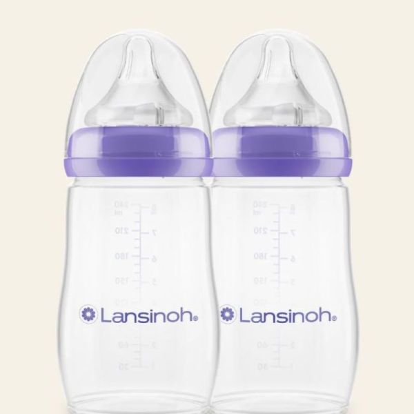 Lansinoh 2 Biberons NaturalWave 240mL