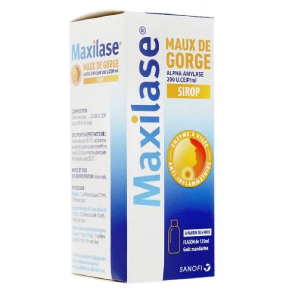 Maxilase sirop 125 ml