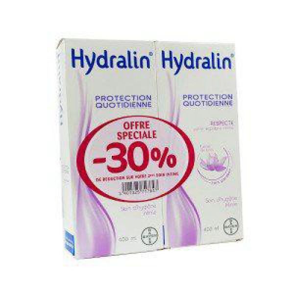 HYDRALIN APAISA gel lavant 2x400ml