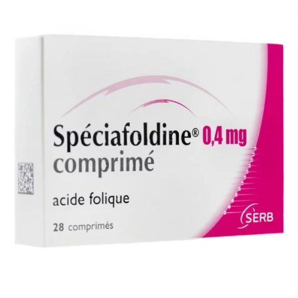 Spéciafoldine 0,4mg 28 comprimés