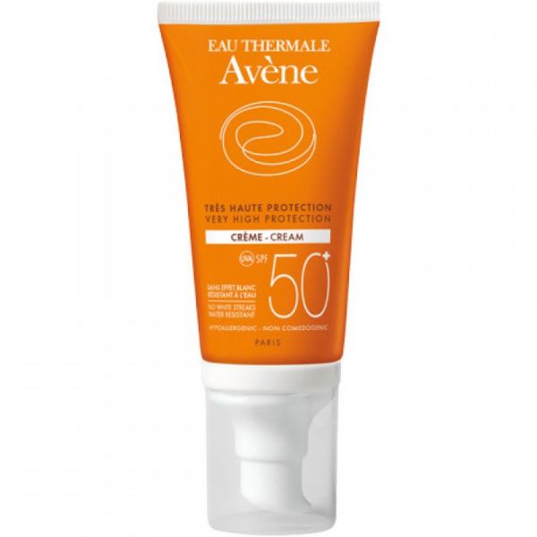 AVENE Crème solaire très haute protection, SPF 50+, sans parfum T/50ml