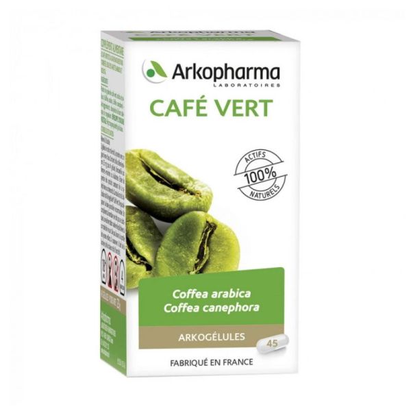 ARKOPHARMA CAFE VERT 45 GELULES ARKOGELULES