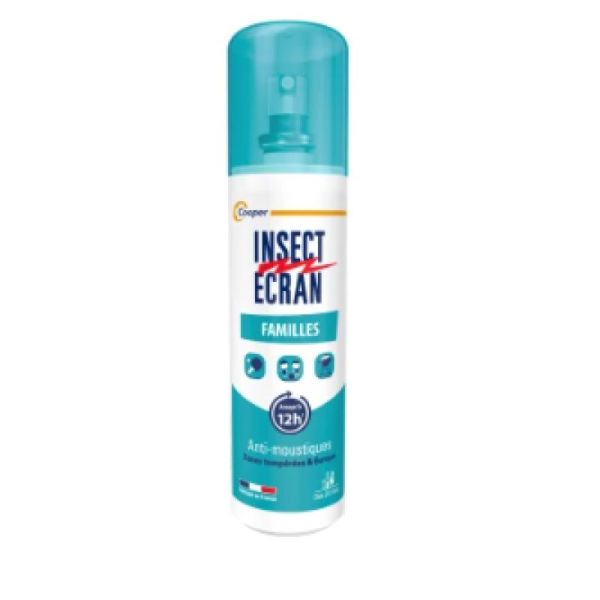Insect Ecran Familles Répulsif Peau 100ml