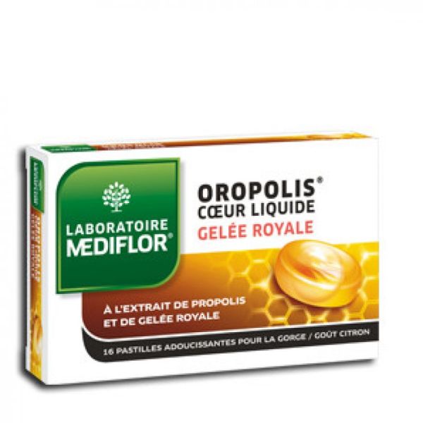 Médiflor Oropolis Coeur liquide gelée royale 16 pastilles