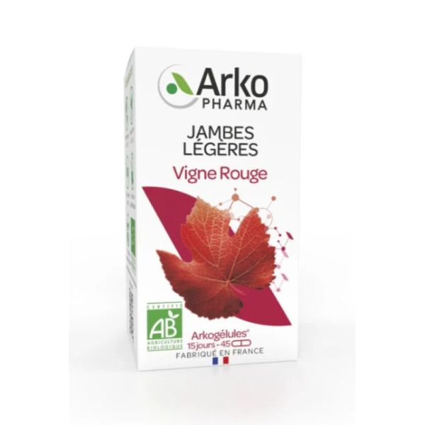 Arkogelules Vigne Rouge Bio Fl150 Gelu + 45 offertes