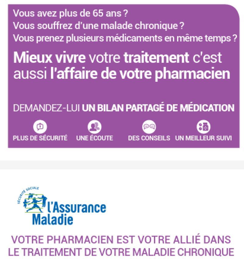 Bilan partagé de médication